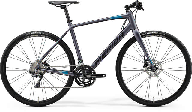 SPEEDER 500 MATT ANTHRACITE/BLACK/BLUE XS 47CM